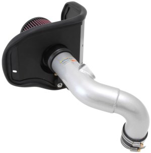 Chevrolet Sonic Performance Air Intake - K&N Engineering - Typhoon - Silver - `12-`19 Chevrolet Sonic Performance Air Intake - K&N Engineering - Typhoon - Silver - `12-`19